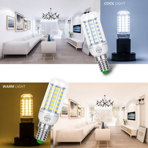 Lâmpada LED Tipo Milho 7W a 15W Super Brilhante