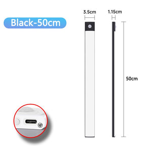 Luminária LED Sem Fio Bateria com 4 Semanas de Duração Recarregável com Sensor de Movimento Ultrafina