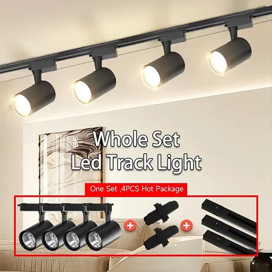 1 Unidade Spot LED para Trilho 220V COB 12W a 40W - BRANCO