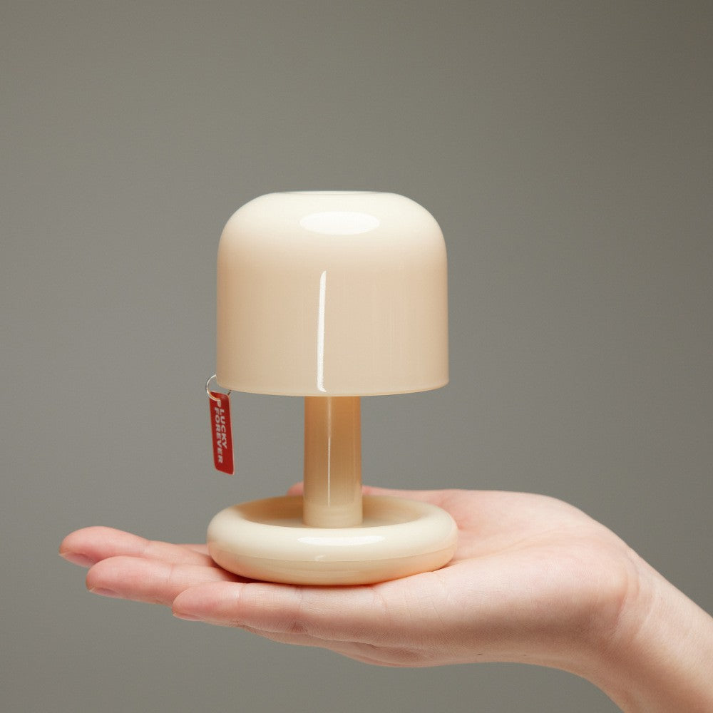 Luminária de Mesa LED Estilo Cogumelo para Decoração Moderna