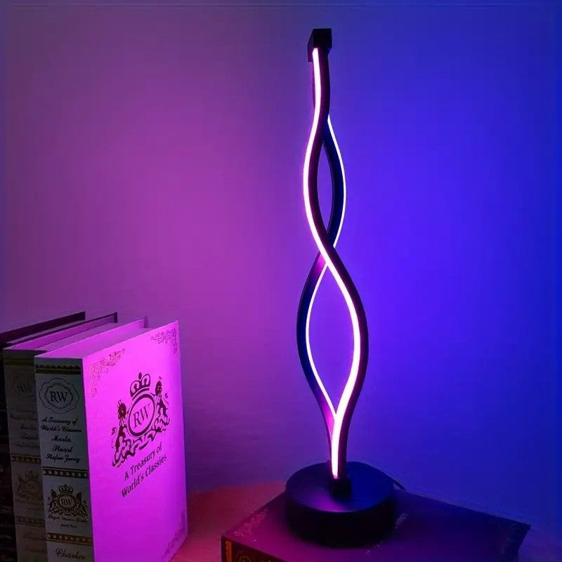 Luminária de design nórdico elegante, ideal para mesas, proporcionando uma iluminação suave e confortável, perfeita para criar ambientes acolhedores.
