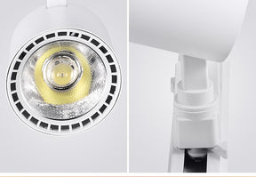 1 Unidade Spot LED para Trilho 220V COB 12W a 40W - BRANCO