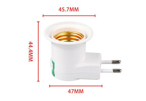 Adaptador Soquete E27 para Lâmpadas LED E27 - 1 Lampada