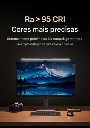 Luminária LED Magnética USB para Computador e Notebook com Luz Protetora Ocular