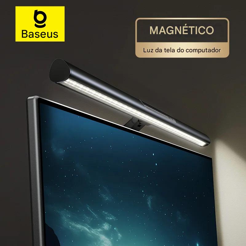Ilumine seu espaço de trabalho com a elegante Luminária LED Magnética USB, projetada para computadores e notebooks. Com luz suave e protetora ocular, ela oferece conforto visual e praticidade, ideal para longas horas de uso.
