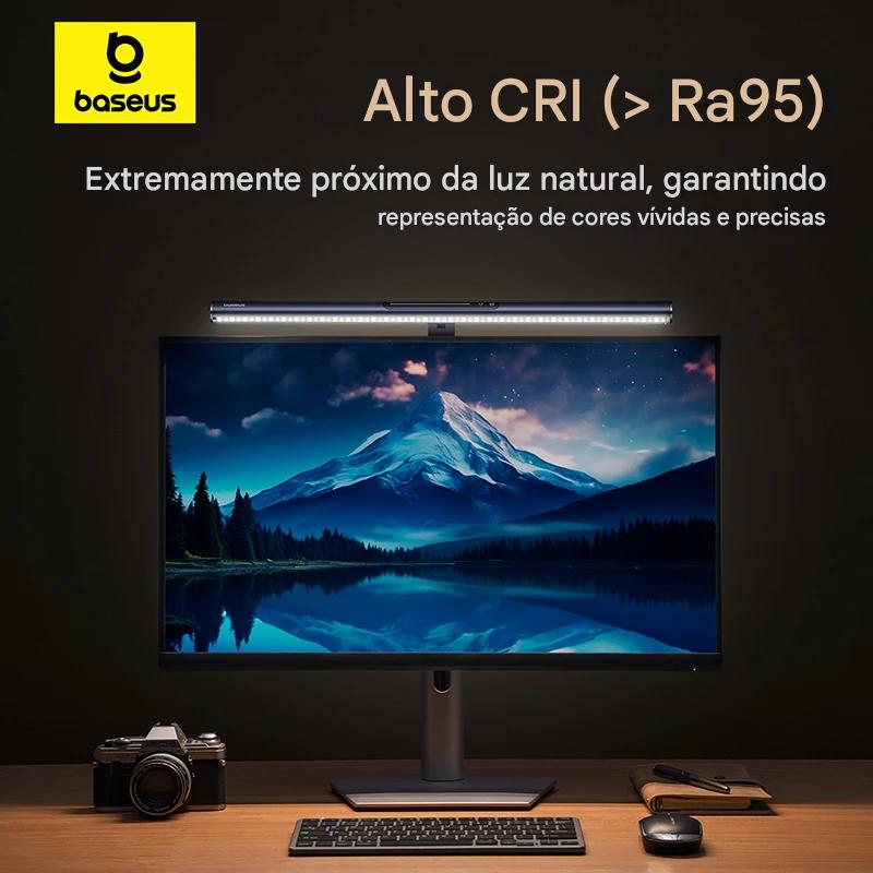 Luminária LED Magnética USB para Computador e Notebook com Luz Protetora Ocular
